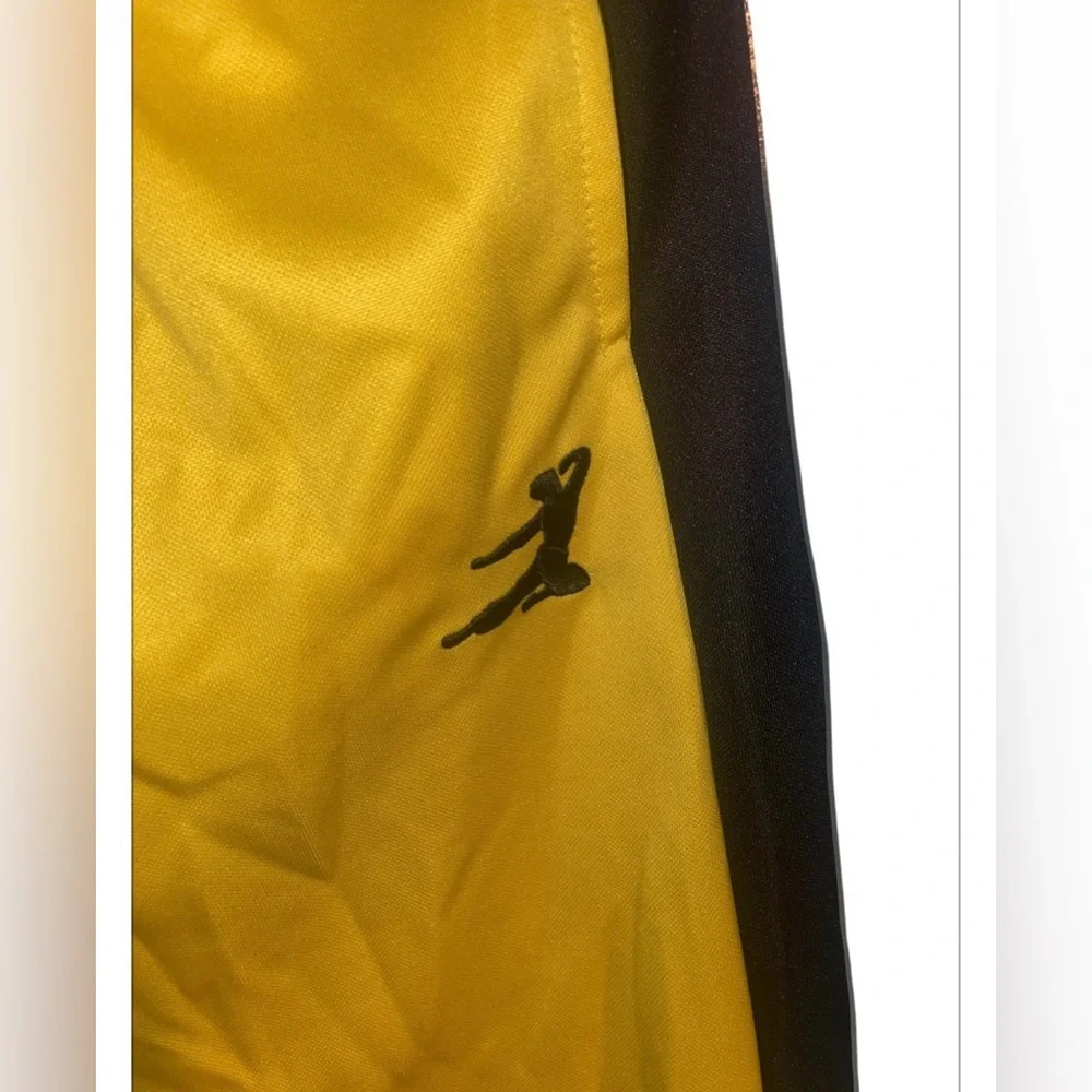 Bruce Lee yellow track suit, pants, joggers Size Medium like new
